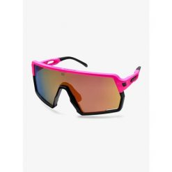 Okulary rowerowe Rudy Project Kelion - multilas.sunset/pink fluo mat. Brązowe okulary przeciwsłoneczne Rudy Project, bez wzorów, sportowe. Za 935.50 zł.