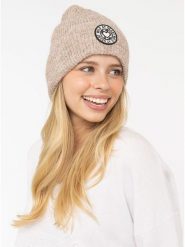 Zwillingsherz Czapka "Wild at Heart" w kolorze beżowym rozmiar: onesize. Brązowe czapki Zwillingsherz, bez wzorów, z materiału. Za 149.31 zł.