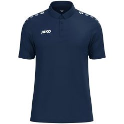 Polo bawełnowe Jako One. Niebieskie koszulki polo JAKO, bez wzorów, bez kołnierzyka, bez ramiączek. Za 243.00 zł.