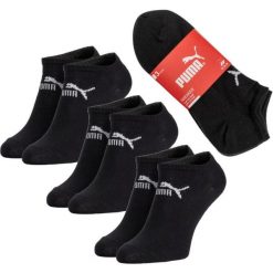 Skarpetki stopki dla dorosłych Puma sneaker. Czarne skarpety Puma, bez wzorów. Za 36.16 zł.