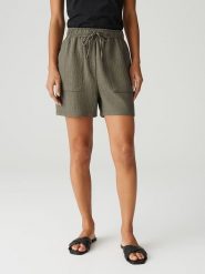 OPUS Szorty w kolorze khaki rozmiar: 44. Brązowe szorty Opus, bez wzorów. Za 169.95 zł.
