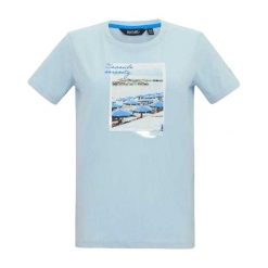 Koszulka Damska Filandra VX Scenery T-shirt. Niebieskie bluzki Regatta, bez wzorów, casualowe, bez kołnierzyka, bez ramiączek. Za 67.99 zł.