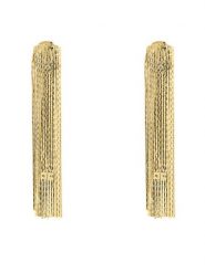 Elisabetta Franchi Klips OR-11-B46E2-V290 Złoty. Żółte kolczyki Elisabetta Franchi, złote, z klipsem. Za 969.99 zł.