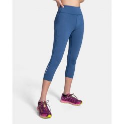 Damskie legginsy 3/4 Kilpi AMIRA-W. Niebieskie legginsy Kilpi, bez wzorów, z materiału. Za 153.53 zł.