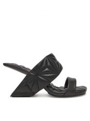 United Nude Klapki Loop Hi 10005860188 Czarny. Czarne klapki United Nude, bez wzorów, ze skóry, bez obcasa. Za 839.99 zł.