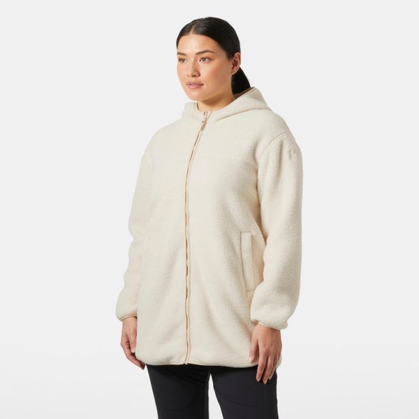 Damska bluza dresowa Helly Hansen Maude Pile. Białe bluzy Helly Hansen, bez wzorów, z dresówki, bez kaptura. Za 510.50 zł.