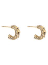 Guess Kolczyki JUBE05 472JW Złoty. Żółte kolczyki Guess, metalowe. Za 229.99 zł.