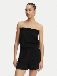 Banana Moon Kombinezon Wayan Tafalia MWW01 Czarny Regular Fit. Czarne sukienki Banana Moon, l, bez wzorów, z bawełny, bez kołnierzyka, bez ramiączek. Za 379.99 zł.