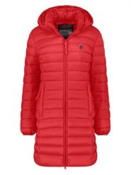 ANAPURNA Płaszcz pikowany "Akitalana" w kolorze czerwonym rozmiar: XL. Czerwone płaszcze ANAPURNA, xl, bez wzorów, bez kaptura. Za 173.99 zł.