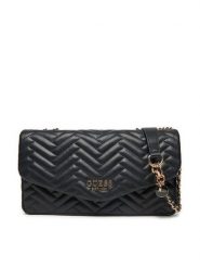 Guess Torebka HWQG95 08210 Czarny. Czarne torebki klasyczne Guess, z aplikacjami, ze skóry, bez dodatków. Za 309.99 zł.