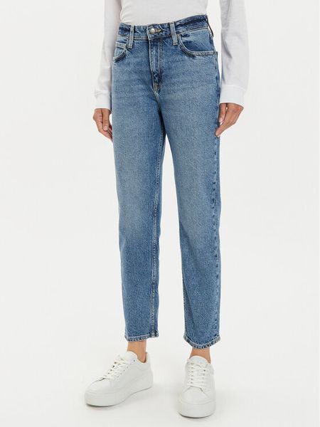 Lee Jeansy Carol 112354457 Niebieski Straight Fit. Niebieskie jeansy Lee, bez wzorów. Za 389.99 zł.