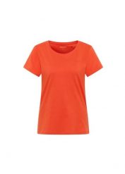 Damski T-Shirt Mustang Style Alma Red Clay 1016511 7116. Czerwone t-shirty Mustang, l, bez wzorów, bez kołnierzyka, bez ramiączek. Za 79.99 zł.