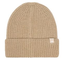 Czapka adidas. Brązowe czapki Adidas, bez wzorów. Za 119.99 zł.
