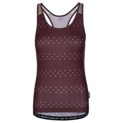 Damski top kolarski Kilpi VAI-W. Czerwone topy Kilpi, xs, bez wzorów, bez kołnierzyka, bez ramiączek. Za 145.26 zł.