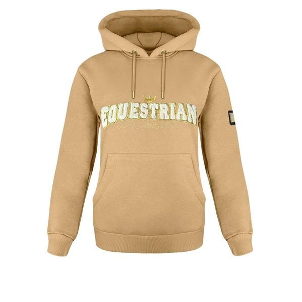 Bluza jeździecka damska JD ATTACK Equestri. Brązowe bluzy JD ATTACK, l, bez wzorów, z bawełny, bez kaptura. Za 229.00 zł.