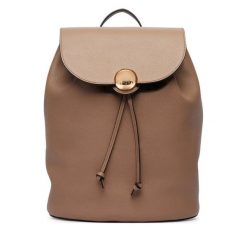 Plecak Furla. Brązowe plecaki Furla, bez wzorów. Za 1,659.00 zł.