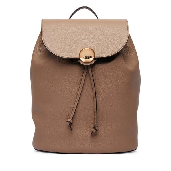 Plecak Furla. Brązowe plecaki Furla, bez wzorów. Za 1,659.00 zł.