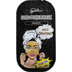 PurenSkin Gold Power Mask Gold&Yellow Flower Metaliczna ujędrniająca maseczka 10g. Maseczki PurenSkin. Za 6.48 zł.
