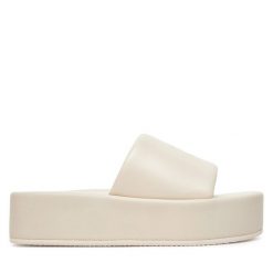 Klapki Eva Minge. Klapki Eva Minge, bez wzorów, bez obcasa. Za 299.99 zł.