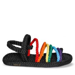 Sandały Bohonomad. Sandały Bohonomad, bez wzorów, bez obcasa, na płaskiej podeszwie, bez zapięcia. Za 259.99 zł.