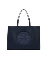 Tory Burch Torebka 171271 Granatowy. Niebieskie torebki klasyczne Tory Burch, bez wzorów, ze skóry, bez dodatków. Za 1,399.00 zł.