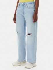 Tommy Jeans Jeansy Mia DW0DW21282 Niebieski Relaxed Fit. Niebieskie jeansy Tommy Jeans, bez wzorów. Za 269.99 zł.