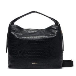 Torebka Liu Jo. Czarne shopper Liu Jo, bez wzorów, bez dodatków. Za 679.99 zł.