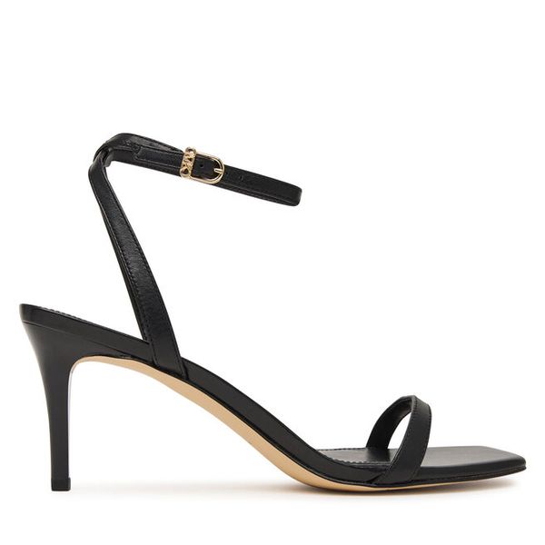 Sandały MICHAEL Michael Kors. Czarne sandały MICHAEL Michael Kors, bez wzorów, bez obcasa, na szpilce, bez zapięcia. Za 739.99 zł.