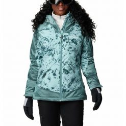 Kurtka Narciarska Zimowa Damska Columbia Sweet Shredder II Insulated Jacket. Niebieskie kurtki narciarskie Columbia, xl, bez wzorów, z nylonu, bez kaptura, narciarskie. W wyprzedaży za 559.65 zł.