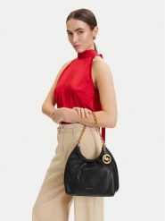 MICHAEL Michael Kors Torebka Indie 32S6A50C6L Czarny. Czarne torebki klasyczne MICHAEL Michael Kors, bez wzorów, ze skóry, bez dodatków. Za 1,049.00 zł.