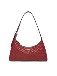 Guess Torebka HWEQG9 54117 Czerwony. Czerwone torebki klasyczne Guess, z aplikacjami, ze skóry, bez dodatków. Za 309.99 zł.