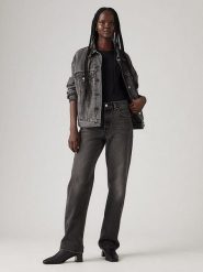 Levi's Dżinsy "501" - Comfort fit - w kolorze antracytowym rozmiar: W32/L30. Czarne jeansy Levi's®, l, z aplikacjami. Za 259.95 zł.