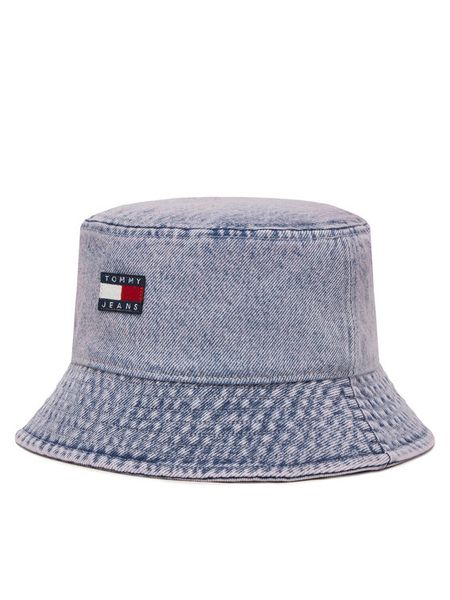 Tommy Jeans Kapelusz Tjw Heritage Denim Bucket Hat AW0AW17816 Różowy. Czerwone kapelusze Tommy Jeans, bez wzorów, z bawełny. Za 139.99 zł.