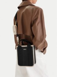 MEXX Torebka EO-MEXX-L-016-09 Czarny. Czarne torebki klasyczne Mexx, bez wzorów, z materiału, bez dodatków. Za 249.99 zł.