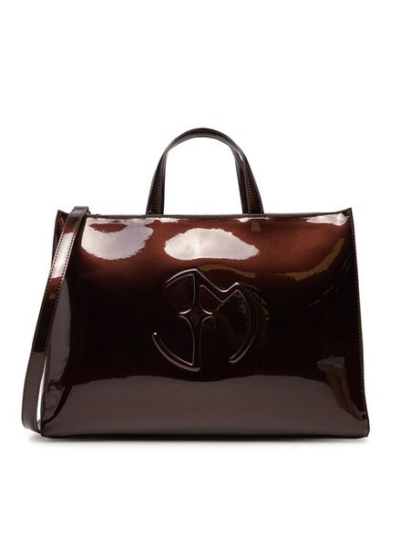 Eva Minge Torebka R-01 Brązowy. Brązowe torebki klasyczne Eva Minge, bez wzorów, z materiału, bez dodatków. Za 264.99 zł.