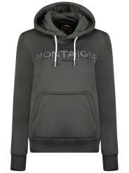 Maison Montaigne Bluza "Gontaigne" w kolorze antracytowym rozmiar: XL. Czarne bluzy Maison Montaigne, xl, bez wzorów, z kapturem. Za 86.99 zł.