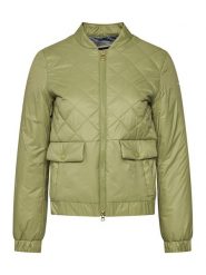 Geox Kurtka przejściowa Amabel W5520F T3132 F3275 Zielony Regular Fit. Zielone kurtki Geox, bez wzorów, z syntetyku, bez kaptura. Za 439.99 zł.