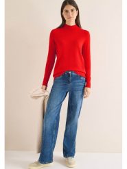 Cecil Sweter w kolorze czerwonym rozmiar: XL. Czerwone swetry Cecil, xl, bez wzorów, z bawełny, bez ramiączek. Za 166.10 zł.