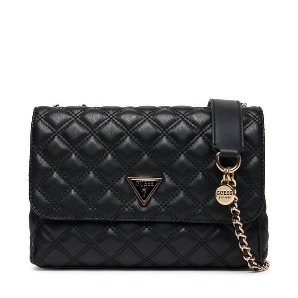 Torebka Guess. Brązowe listonoszki Guess, z aplikacjami, bez dodatków. Za 544.99 zł.