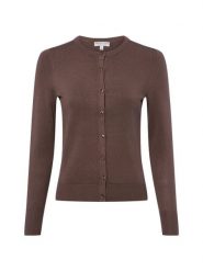 Marie Lund Kardigan Kobiety brązowy, M. Brązowe kardigany Marie Lund, m, bez wzorów, z syntetyku. Za 139.95 zł.