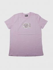Diesel Clothes Koszulka w kolorze fioletowym rozmiar: XL. Różowe bluzki Diesel Clothes, xl, bez wzorów, bez kołnierzyka, bez ramiączek. Za 131.43 zł.