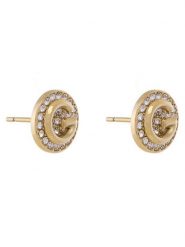 Guess Kolczyki JUBE05 448JW Złoty. Żółte kolczyki Guess, metalowe. Za 199.99 zł.