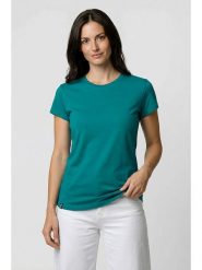 Alife and kickin Koszulka "Theres" w kolorze morskim rozmiar: L. Niebieskie bluzki Alife and Kickin, l, bez wzorów, bez kołnierzyka, bez ramiączek. Za 60.99 zł.