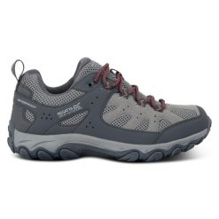 Buty damskie trekkingowe niskie z membraną Edgepoint IV. Szare trekkingi Regatta, z syntetyku, trekkingowe. Za 399.99 zł.