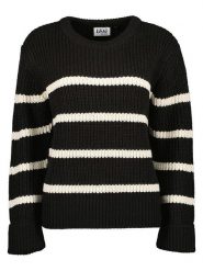Blue Seven Sweter w kolorze czarnym rozmiar: 44. Czarne swetry Blue Seven, bez wzorów, bez ramiączek. Za 99.48 zł.
