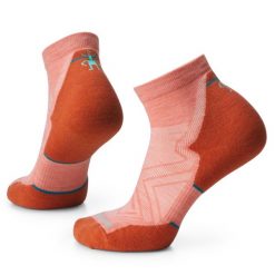 Skarpety Biegowe Damskie Smartwool Run Targeted Cushion Ankle Socks. Brązowe skarpety Smartwool, bez wzorów. Za 104.99 zł.