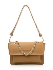 Vince Camuto Torebka "Sorrento" w kolorze jasnobrązowym - 27 x 20 x 9 cm rozmiar: onesize. Brązowe torby na ramię Vince Camuto, bez wzorów, z materiału, na ramię, bez dodatków. Za 154.07 zł.