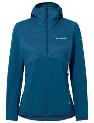 Kurtka damska Brenva. Niebieskie kurtki narciarskie Vaude, bez wzorów, z materiału, bez kaptura, narciarskie, primaloft. Za 599.00 zł.