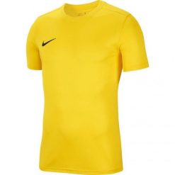 Koszulka Z Krótkim Rękawem Unisex Dla Dorosłych Dry Park VII. Żółte bluzki Nike, s, bez wzorów, sportowe, bez kołnierzyka, bez ramiączek. Za 117.99 zł.