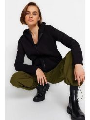 Trendyol Kardigan w kolorze czarnym rozmiar: XL. Czarne kardigany Trendyol, xl, bez wzorów. Za 82.64 zł.